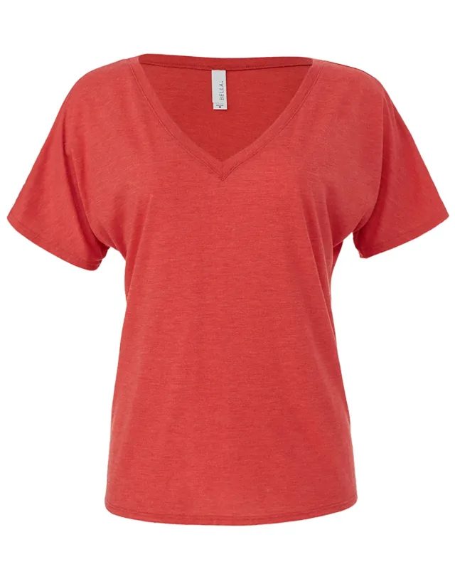 Bella + Canvas Ladies' Slouchy V-Neck T-Shirt — view 47