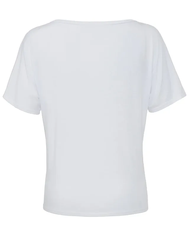 Bella + Canvas Ladies' Slouchy V-Neck T-Shirt — view 5