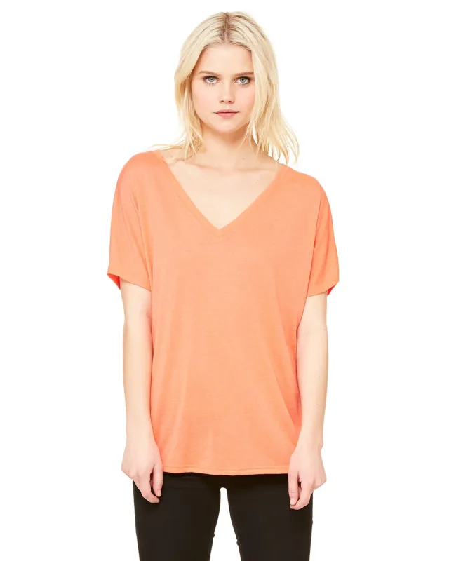 Bella + Canvas Ladies' Slouchy V-Neck T-Shirt — view 54