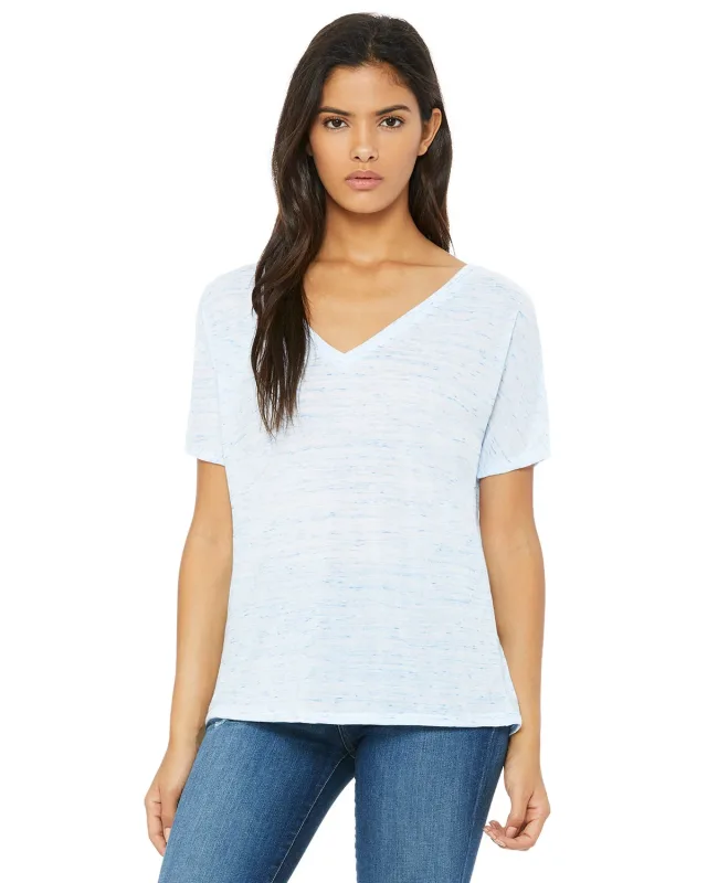 Bella + Canvas Ladies' Slouchy V-Neck T-Shirt — view 57
