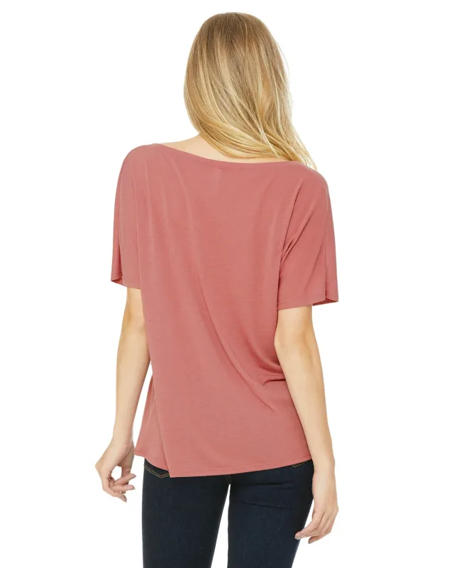 Bella + Canvas Ladies' Slouchy V-Neck T-Shirt — view 59