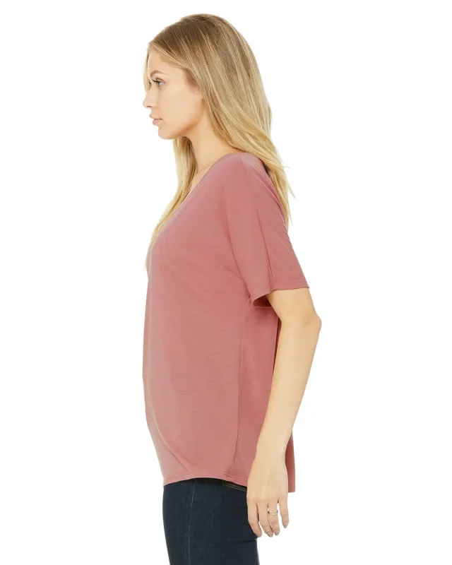 Bella + Canvas Ladies' Slouchy V-Neck T-Shirt — view 61