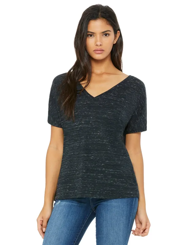 Bella + Canvas Ladies' Slouchy V-Neck T-Shirt — view 65
