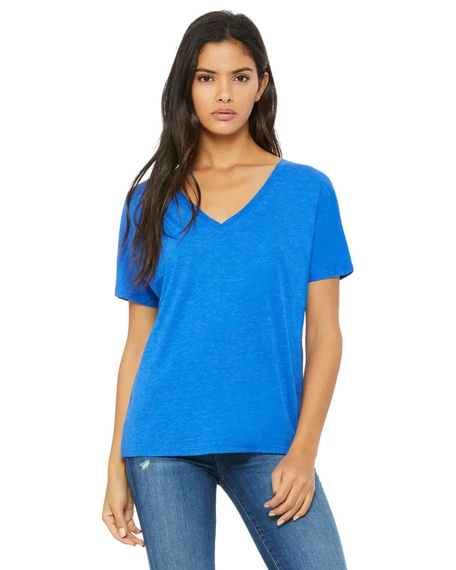 Bella + Canvas Ladies' Slouchy V-Neck T-Shirt — view 71