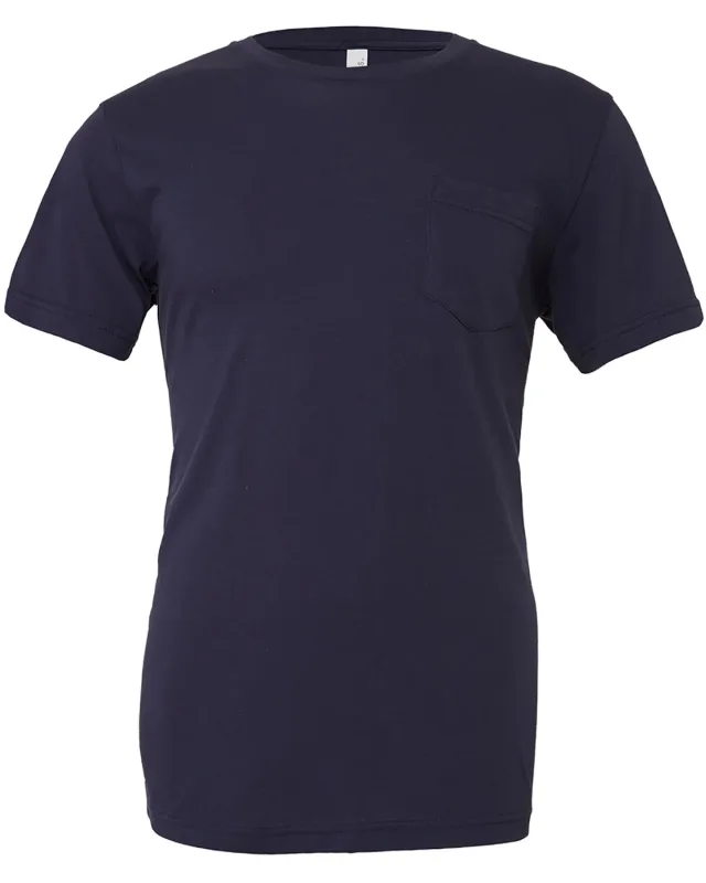 Bella + Canvas Men's Jersey Short-Sleeve Pocket T-Shirt — view 31