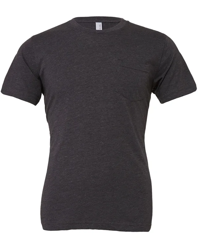 Bella + Canvas Men's Jersey Short-Sleeve Pocket T-Shirt — view 39