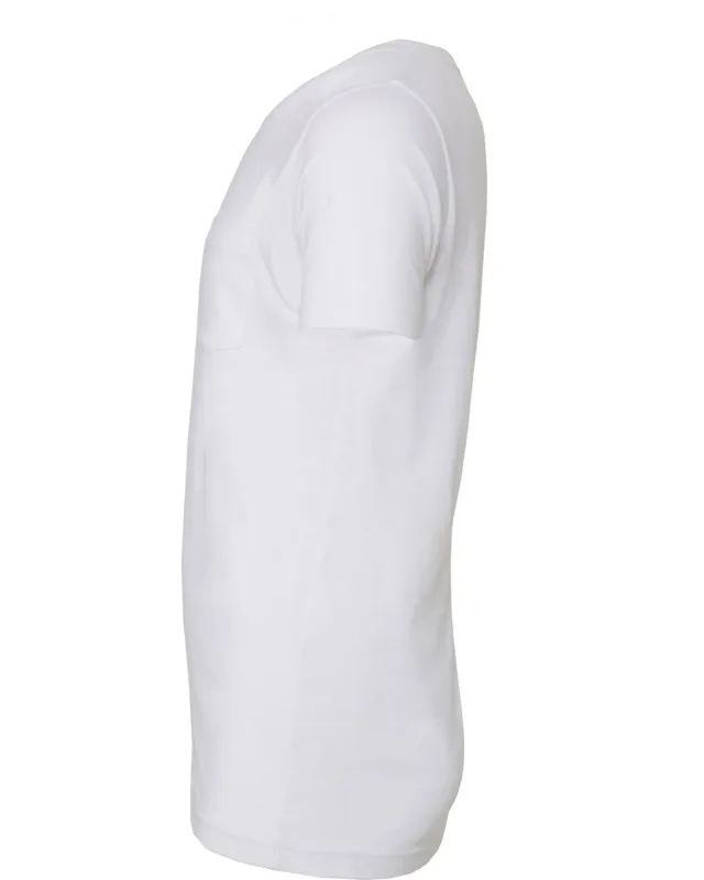 Bella + Canvas Men's Jersey Short-Sleeve Pocket T-Shirt — view 6