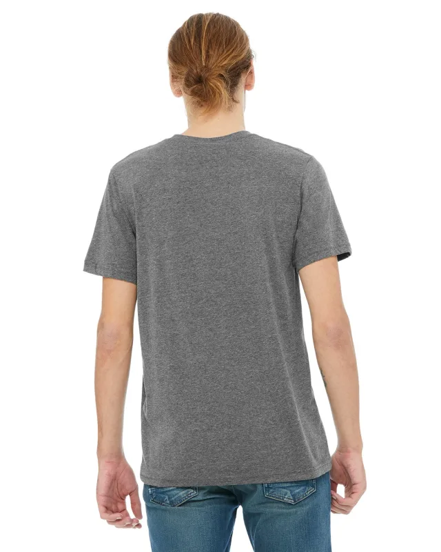 Bella + Canvas Men's Jersey Short-Sleeve Pocket T-Shirt — view 9