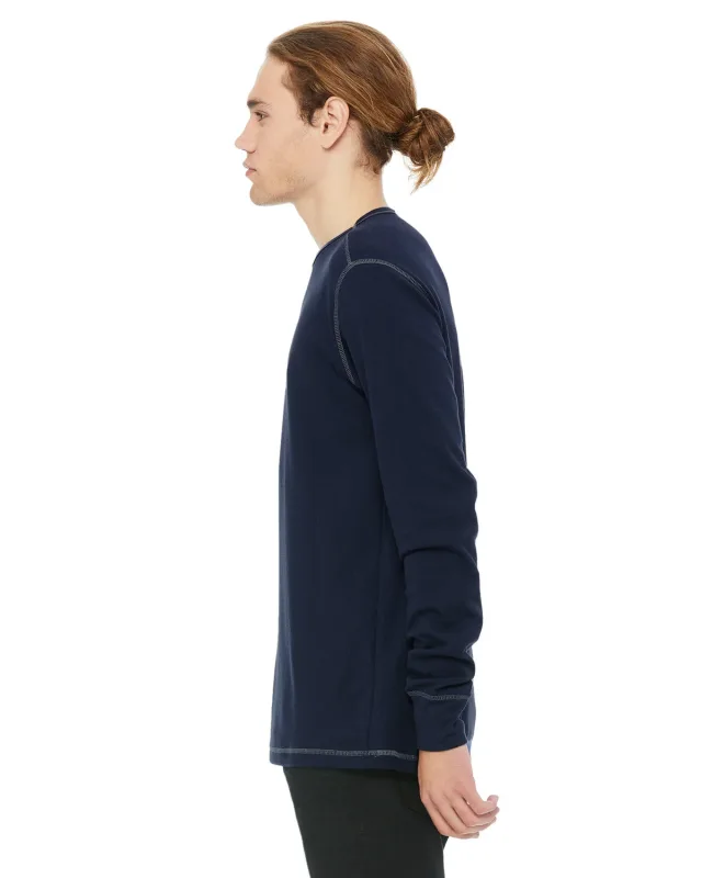 Bella + Canvas Men's Thermal Long-Sleeve T-Shirt — view 17