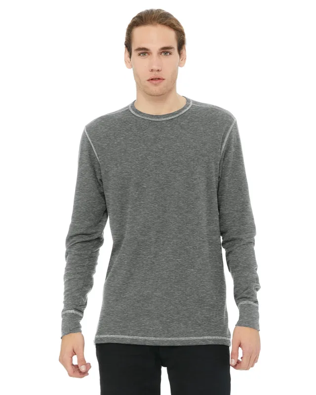 Bella + Canvas Men's Thermal Long-Sleeve T-Shirt — view 4