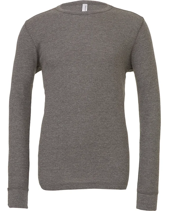 Bella + Canvas Men's Thermal Long-Sleeve T-Shirt — view 7