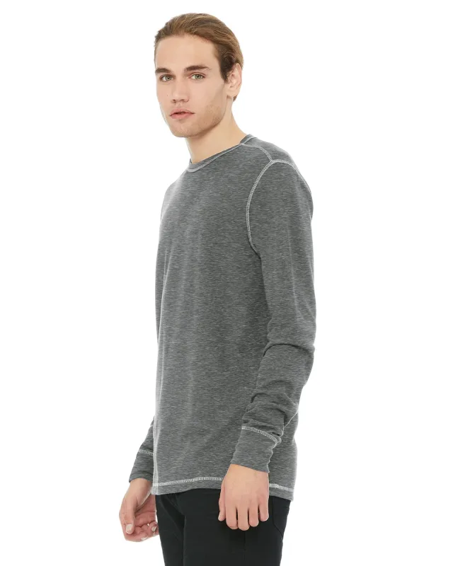 Bella + Canvas Men's Thermal Long-Sleeve T-Shirt — view 8