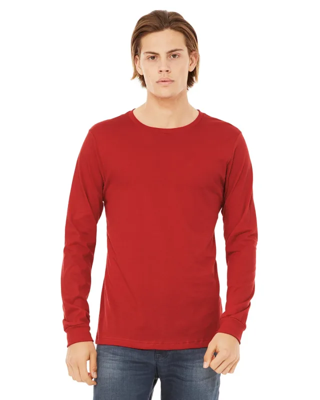 Bella + Canvas Unisex Jersey Long-Sleeve T-Shirt — view 12