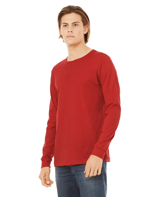 Bella + Canvas Unisex Jersey Long-Sleeve T-Shirt — view 16