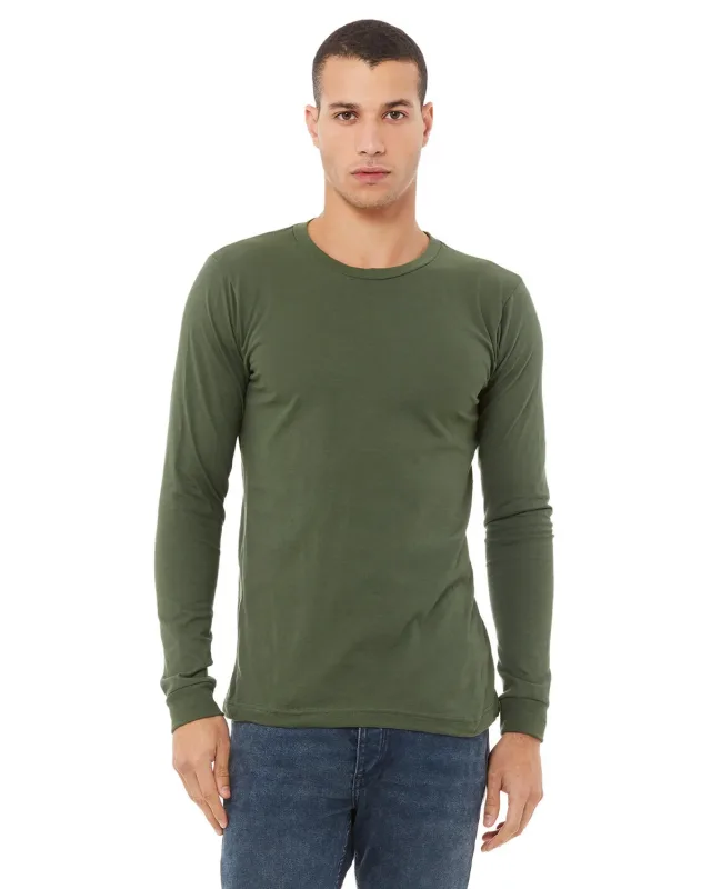 Bella + Canvas Unisex Jersey Long-Sleeve T-Shirt — view 180