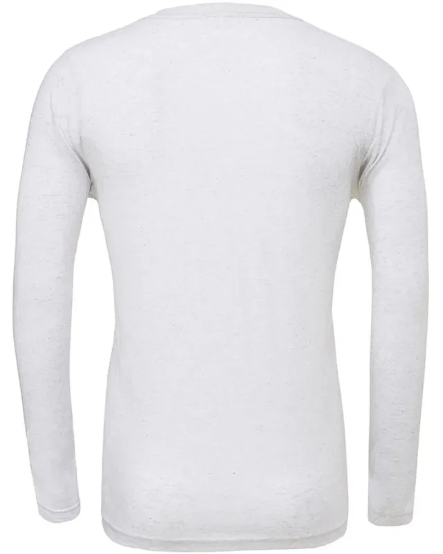 Bella + Canvas Unisex Jersey Long-Sleeve V-Neck T-Shirt — view 2