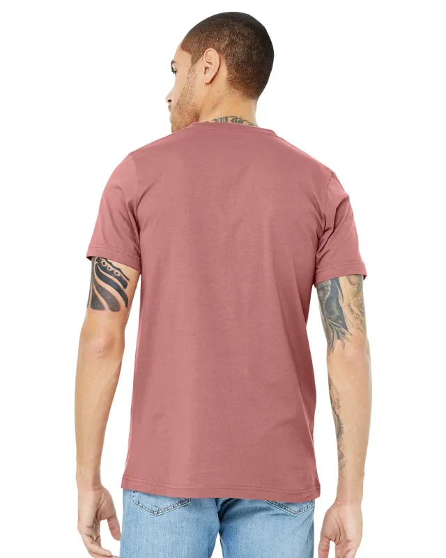 Bella + Canvas Unisex Jersey Short-Sleeve V-Neck T-Shirt — view 101