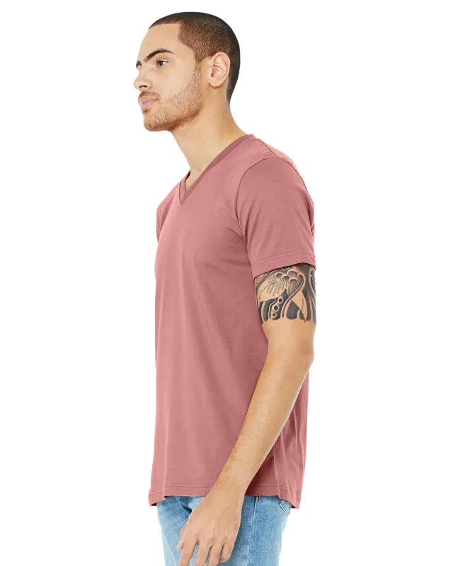 Bella + Canvas Unisex Jersey Short-Sleeve V-Neck T-Shirt — view 103