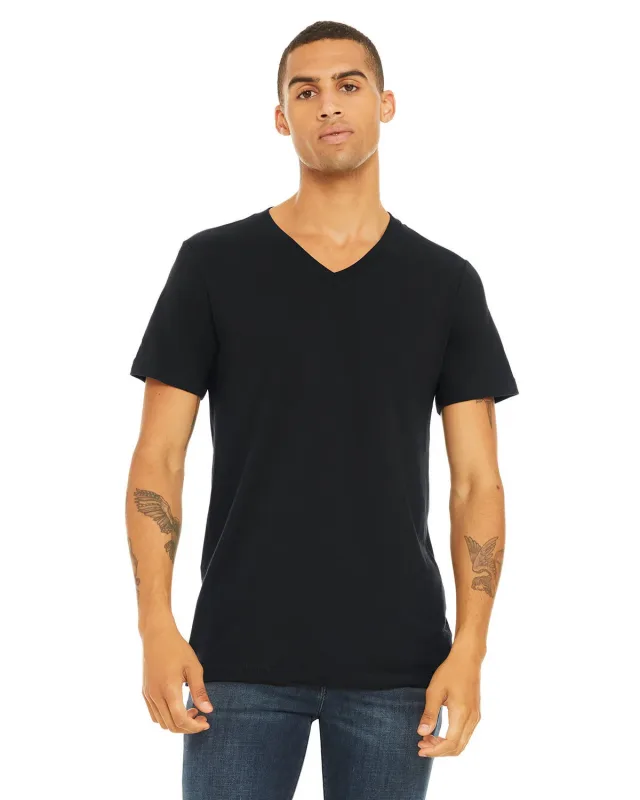 Bella + Canvas Unisex Jersey Short-Sleeve V-Neck T-Shirt — view 106