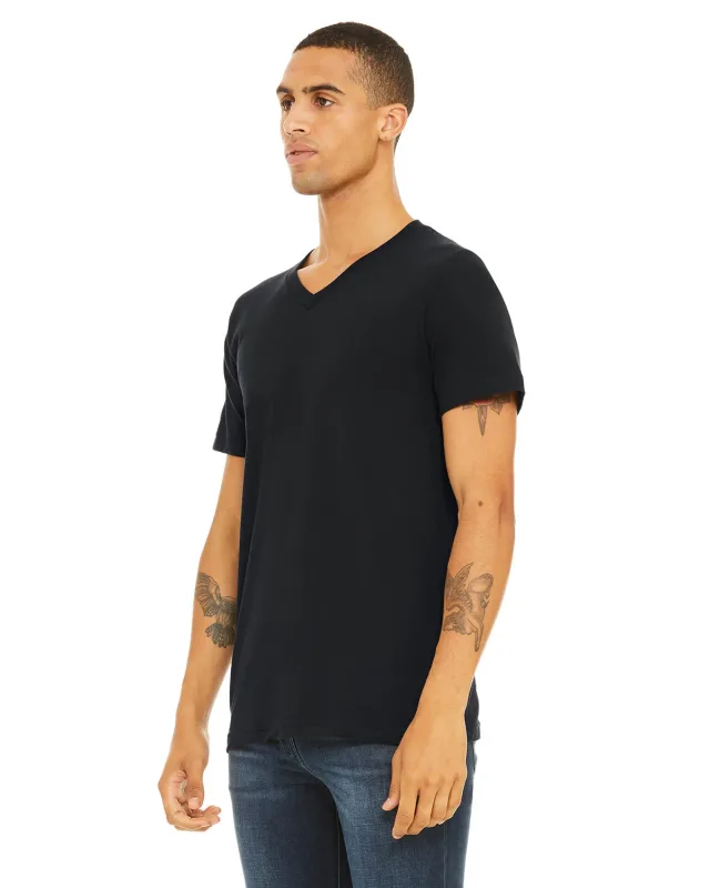 Bella + Canvas Unisex Jersey Short-Sleeve V-Neck T-Shirt — view 110