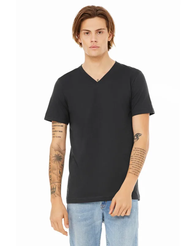 Bella + Canvas Unisex Jersey Short-Sleeve V-Neck T-Shirt — view 117