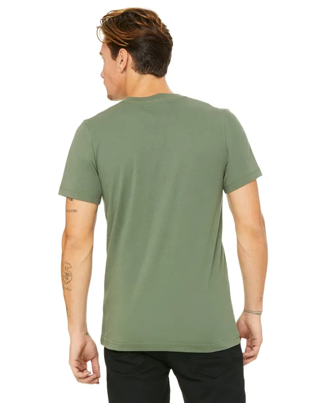 Bella + Canvas Unisex Jersey Short-Sleeve V-Neck T-Shirt — view 123