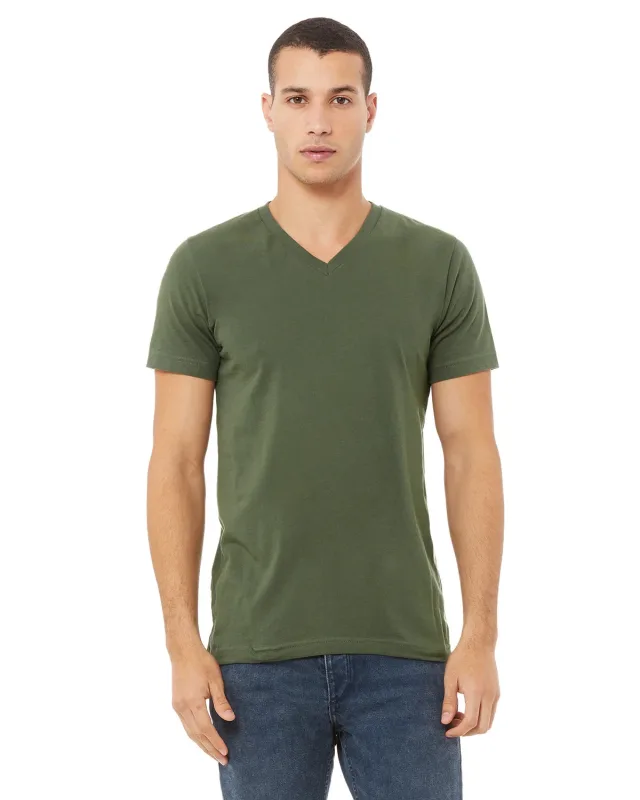 Bella + Canvas Unisex Jersey Short-Sleeve V-Neck T-Shirt — view 124