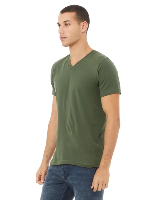 Bella + Canvas Unisex Jersey Short-Sleeve V-Neck T-Shirt — view 128