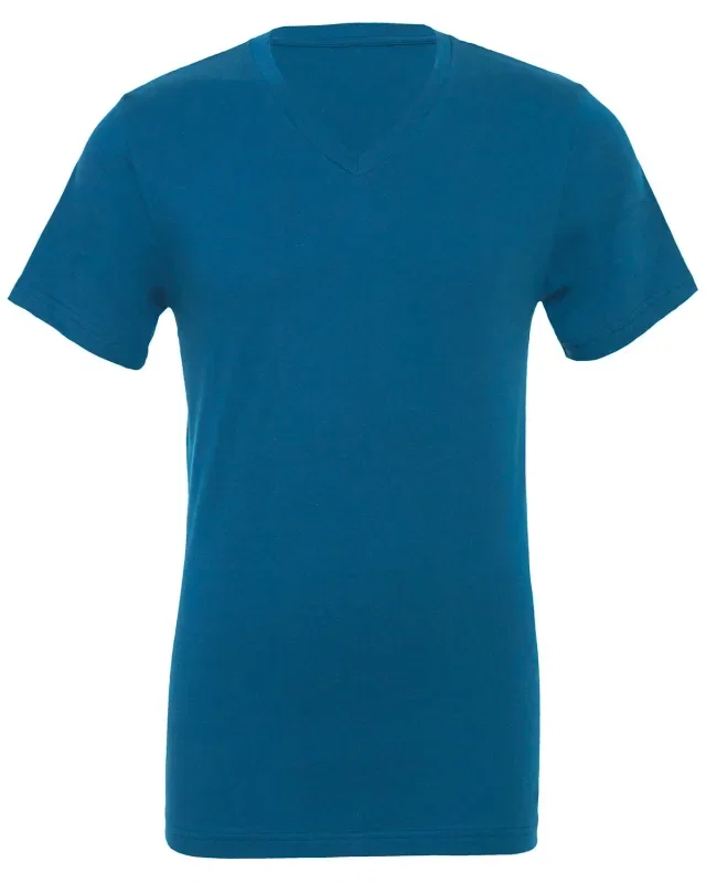 Bella + Canvas Unisex Jersey Short-Sleeve V-Neck T-Shirt — view 19