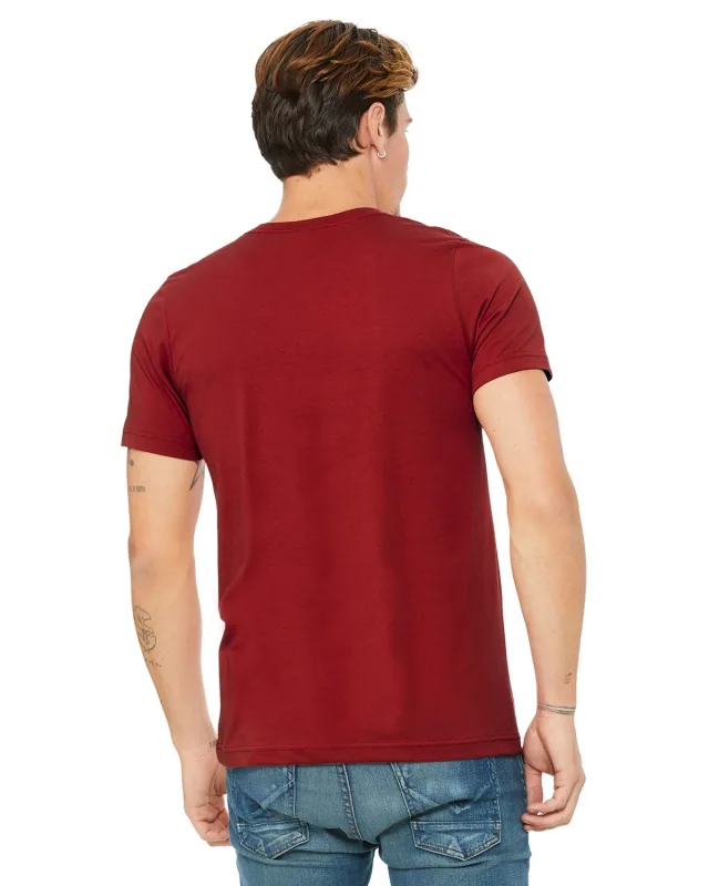 Bella + Canvas Unisex Jersey Short-Sleeve V-Neck T-Shirt — view 28