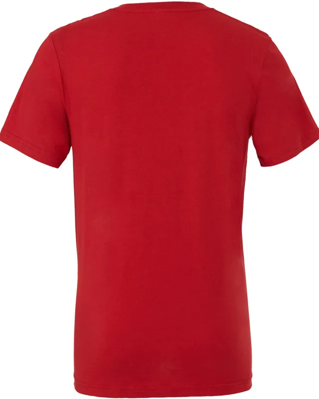 Bella + Canvas Unisex Jersey Short-Sleeve V-Neck T-Shirt — view 30
