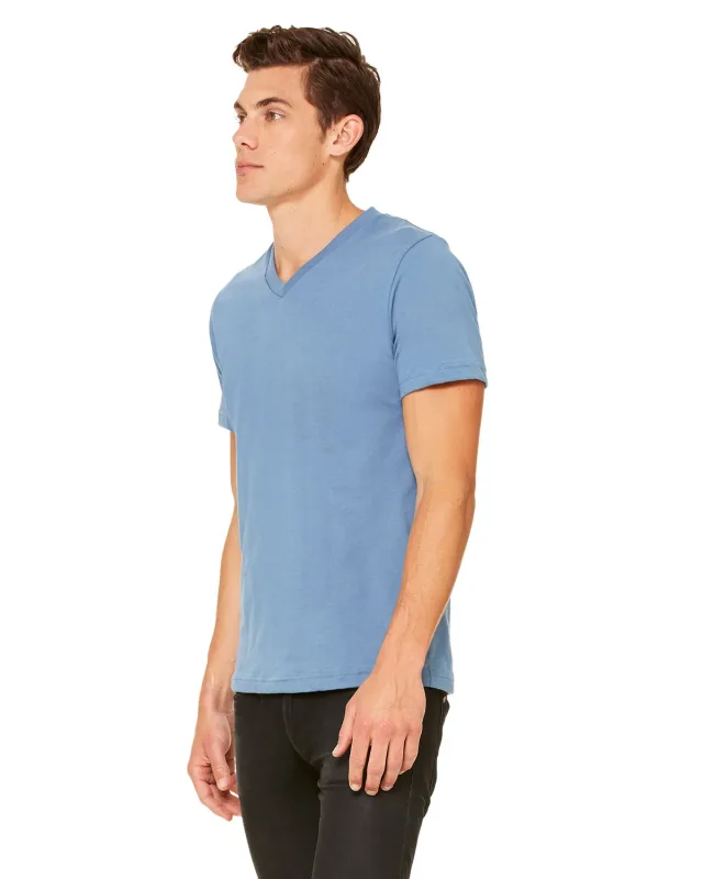 Bella + Canvas Unisex Jersey Short-Sleeve V-Neck T-Shirt — view 35