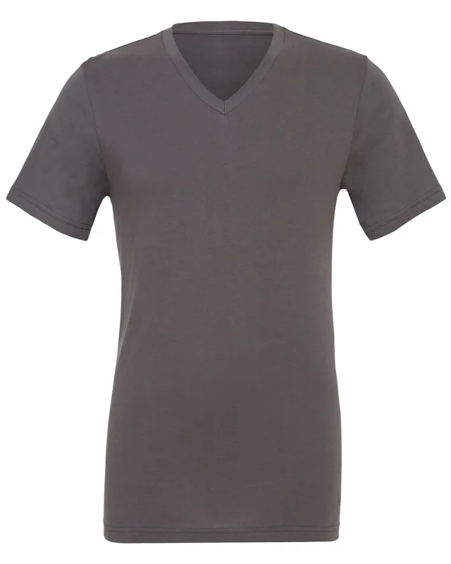 Bella + Canvas Unisex Jersey Short-Sleeve V-Neck T-Shirt — view 40
