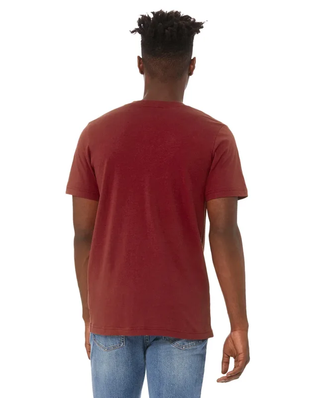 Bella + Canvas Unisex Jersey Short-Sleeve V-Neck T-Shirt — view 42