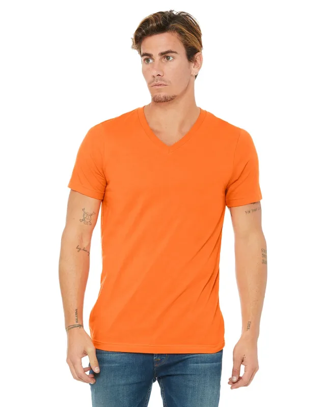 Bella + Canvas Unisex Jersey Short-Sleeve V-Neck T-Shirt — view 50