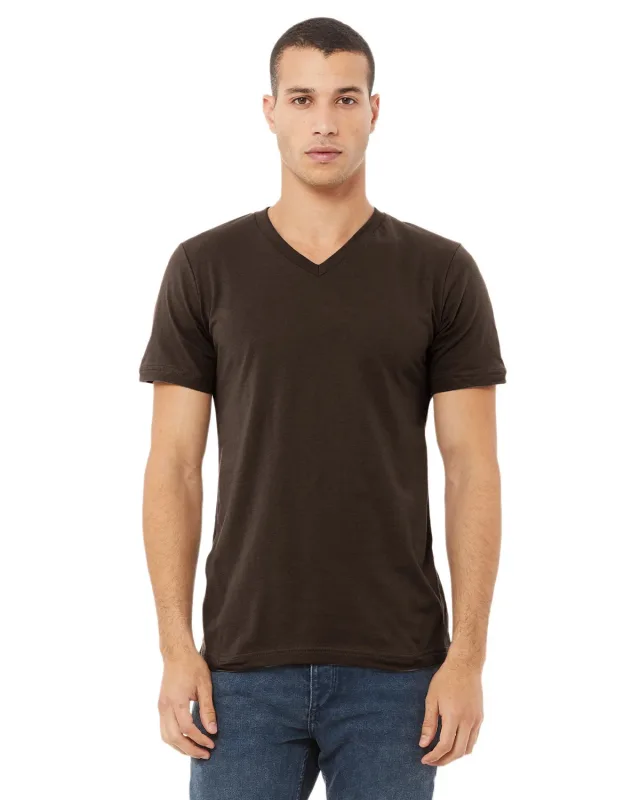 Bella + Canvas Unisex Jersey Short-Sleeve V-Neck T-Shirt — view 62