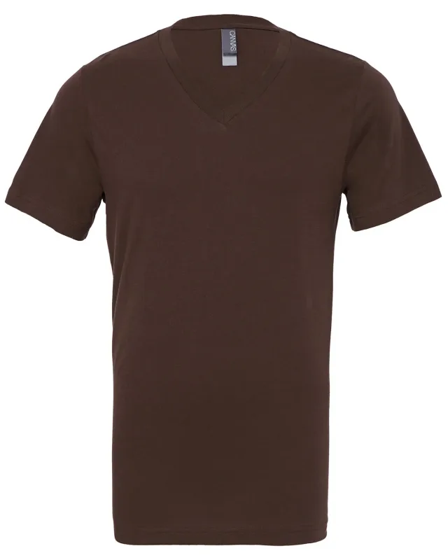 Bella + Canvas Unisex Jersey Short-Sleeve V-Neck T-Shirt — view 65