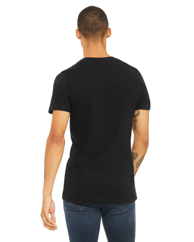 Bella + Canvas Unisex Jersey Short-Sleeve V-Neck T-Shirt — view 68