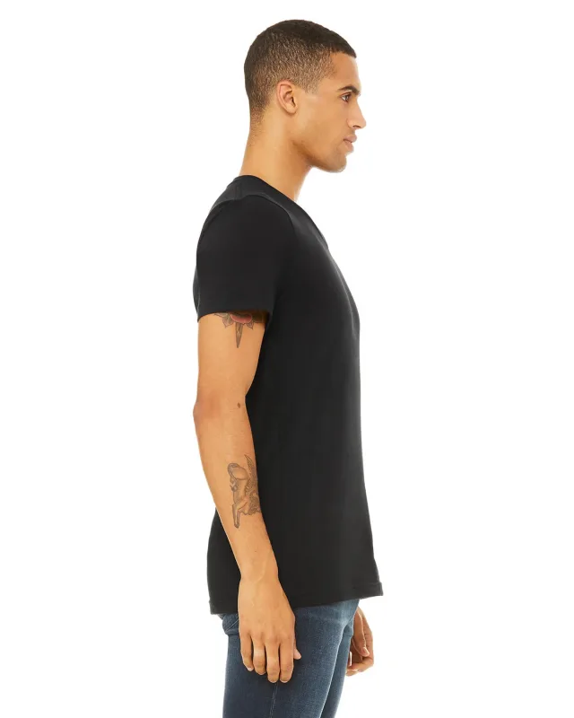 Bella + Canvas Unisex Jersey Short-Sleeve V-Neck T-Shirt — view 74