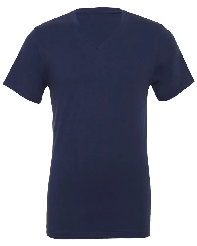 Bella + Canvas Unisex Jersey Short-Sleeve V-Neck T-Shirt — view 85