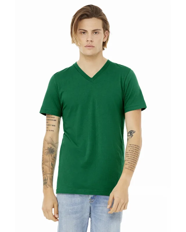 Bella + Canvas Unisex Jersey Short-Sleeve V-Neck T-Shirt — view 88