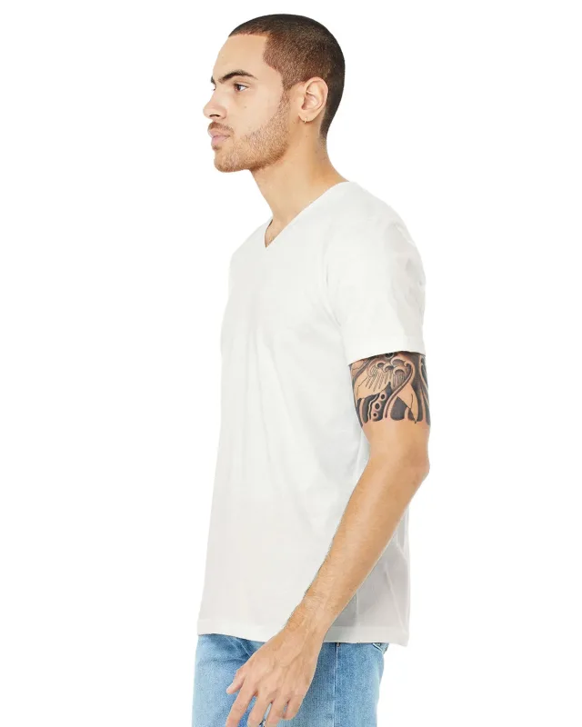 Bella + Canvas Unisex Jersey Short-Sleeve V-Neck T-Shirt — view 93