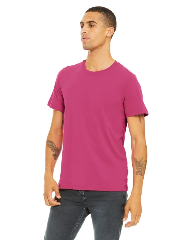 Bella + Canvas Unisex Poly-Cotton Short-Sleeve T-Shirt — view 23