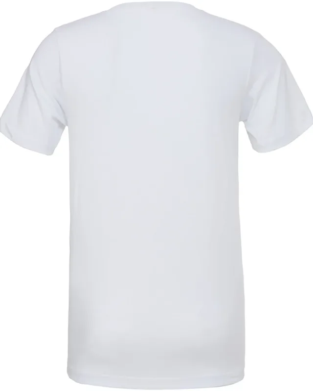 Bella + Canvas Unisex Poly-Cotton Short-Sleeve T-Shirt — view 3