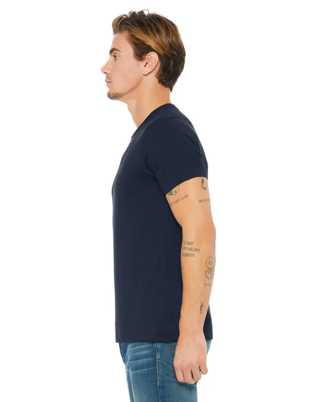 Bella + Canvas Unisex Poly-Cotton Short-Sleeve T-Shirt — view 45
