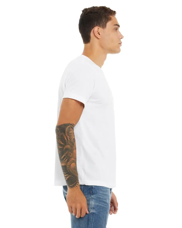 Bella + Canvas Unisex Poly-Cotton Short-Sleeve T-Shirt — view 7
