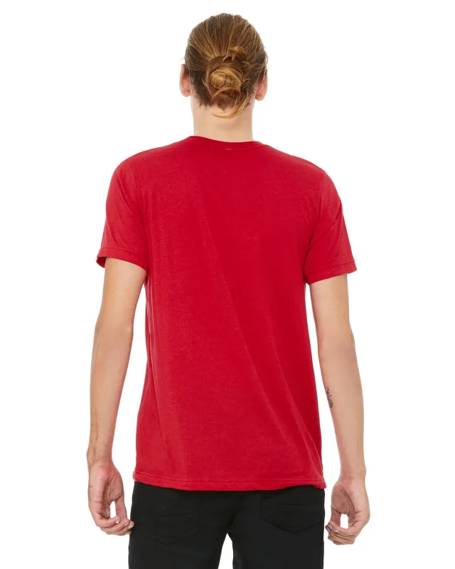 Bella + Canvas Unisex Poly-Cotton Short-Sleeve T-Shirt — view 8
