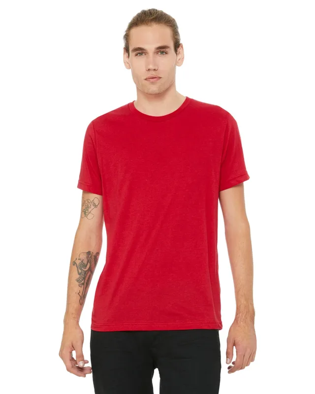 Bella + Canvas Unisex Poly-Cotton Short-Sleeve T-Shirt — view 9
