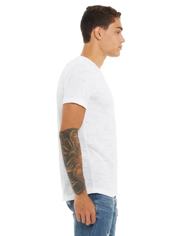 Bella + Canvas Unisex Poly-Cotton Short-Sleeve T-Shirt — view 90