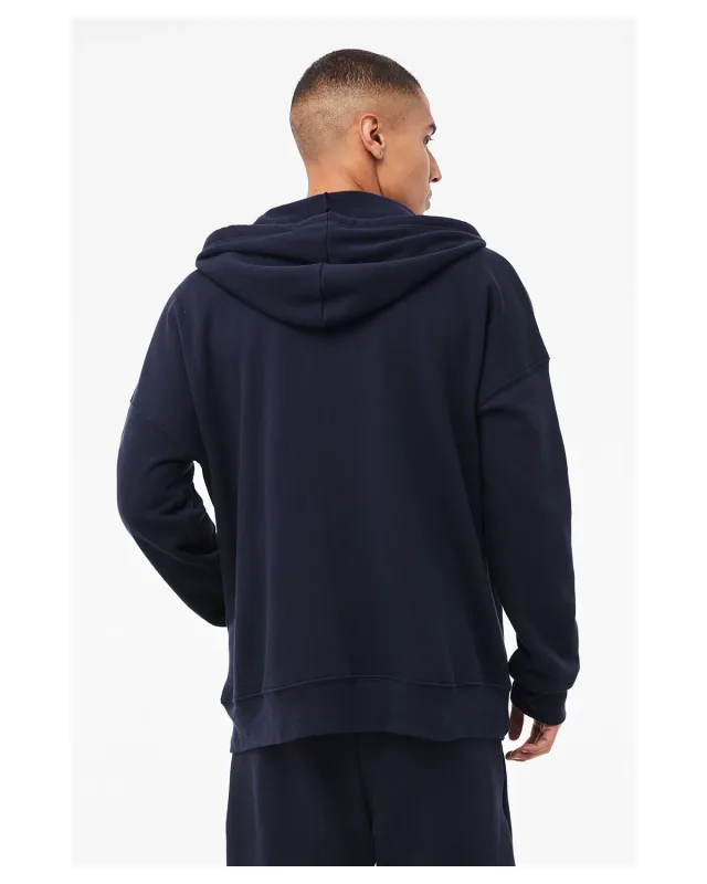 Bella + Canvas Unisex Sponge Fleece DTM Full-Zip Hooded Sweatshirt — view 10